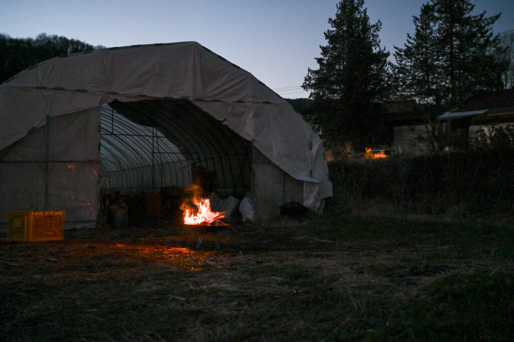 ソロキャンプの写真